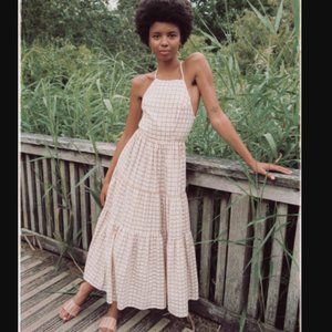 Christy Dawn The Delphine Maxi Dress Snapdragon Gingham - Size Small- NWT